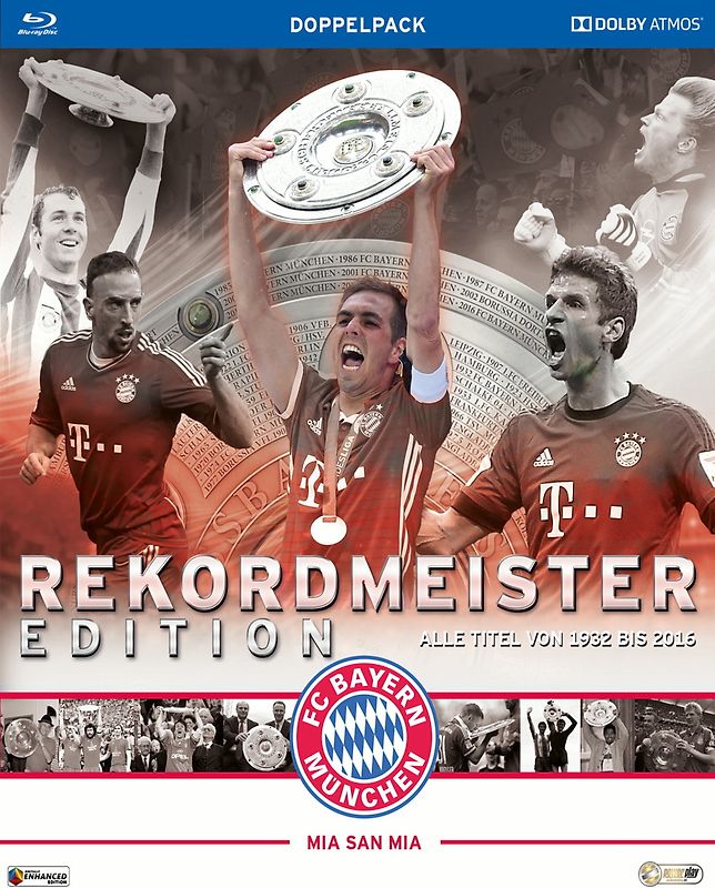 FC Bayern München - Rekordmeister Edition [2 Discs] Blu-ray Disc