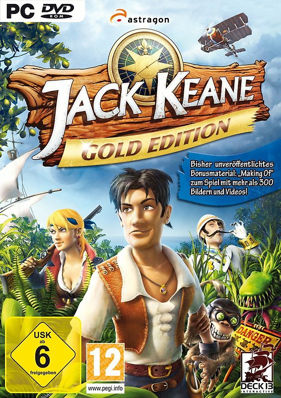 Jack Keane Gold Edition PC Spiele