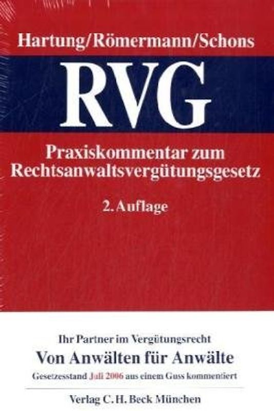 Praxiskommentar zum Rechtsanwaltsvergütungsgesetz