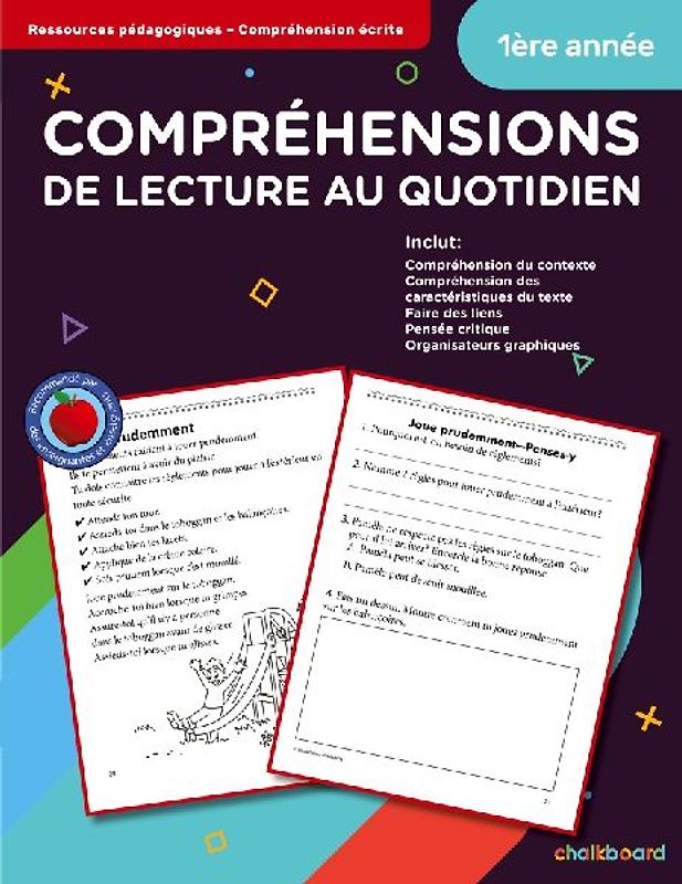 Comprehension de Lecture au Quotidien 1