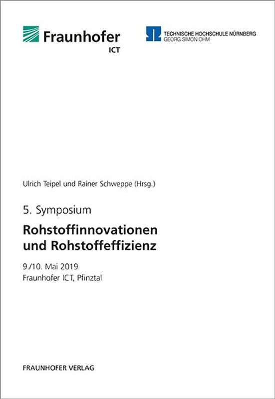 Rohstoffinnovationen und Rohstoffeffizienz. Band 5