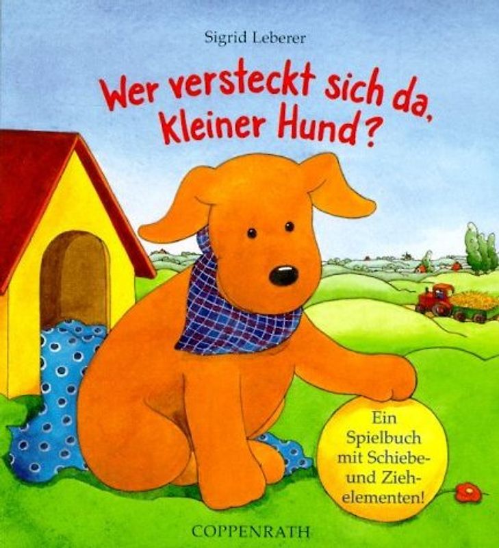 Wer versteckt sich hier, kleiner Hund?