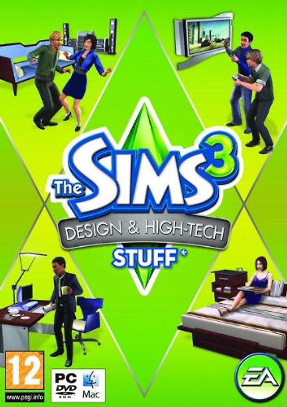 The Sims 3: Design & High-Tech Stuff [AddOn, Internationale Version] PC Spiele