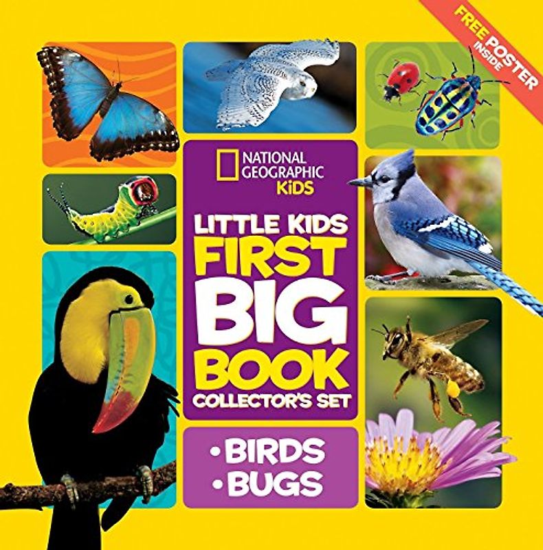 National Geographic Little Kids First Big Book Collector's Boxed Set: Birds and Bugs