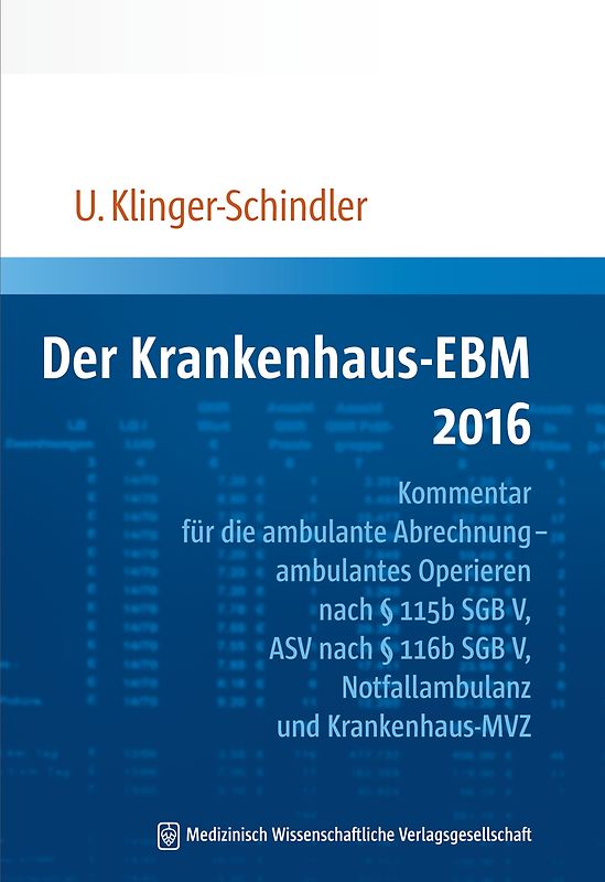 Der Krankenhaus-EBM 2016