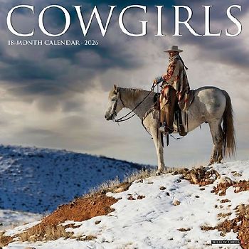 Cowgirls 2026 12 X 12 Wall Calendar