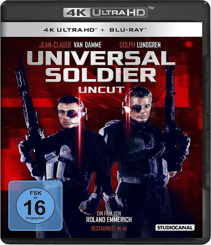 Universal Soldier [Uncut, 4K Ultra HD + Blu-ray] 4K Ultra HD Blu-ray