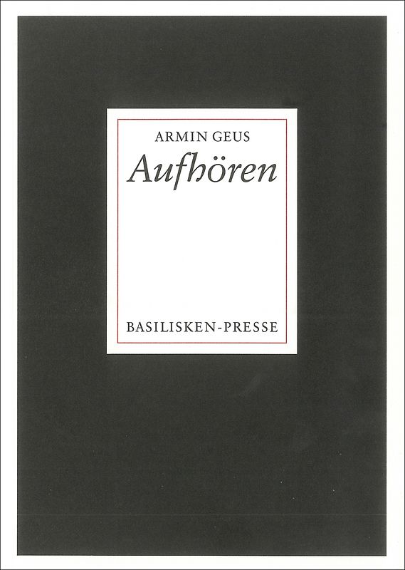 Aufhören