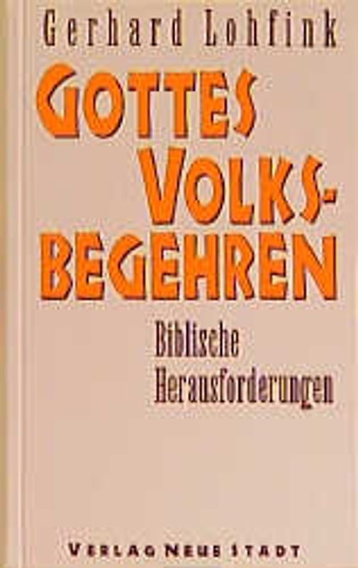 Gottes Volksbegehren