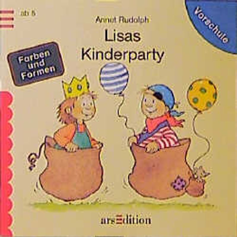 Lisas Kinderparty. Farben und Formen