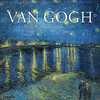 Van Gogh 2026 12 X 12 Wall Calendar