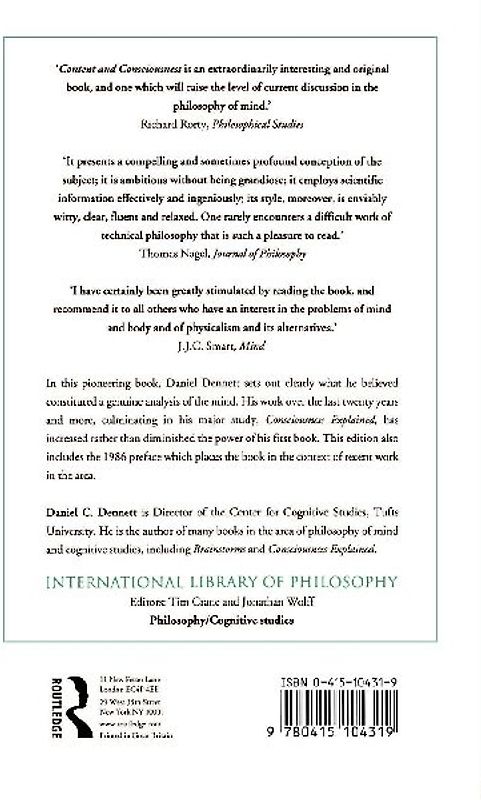 Content and Consciousness