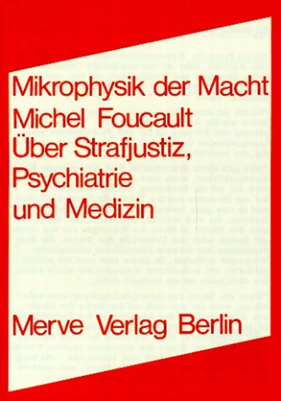 Mikrophysik der Macht