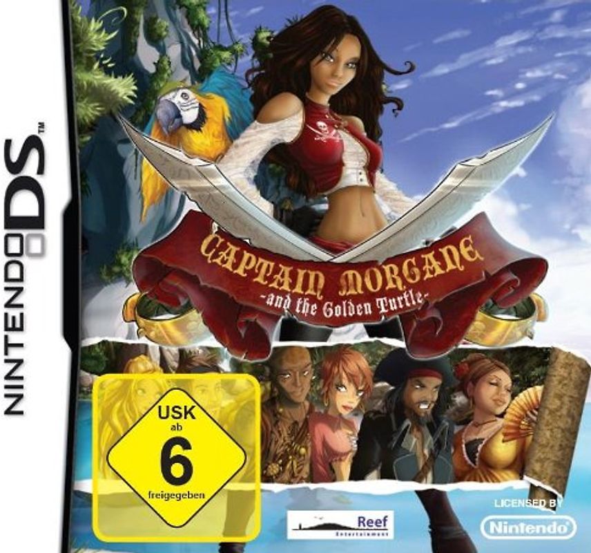 Captain Morgane and the Golden Turtle Nintendo DS