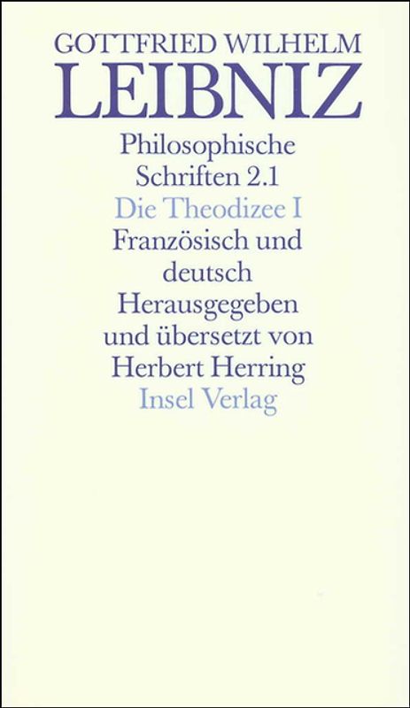 Philosophische Schriften. Französisch und deutsch. Vier in sechs Bänden