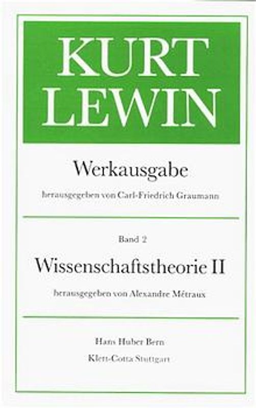 Werkausgabe / Wissenschaftstheorie II