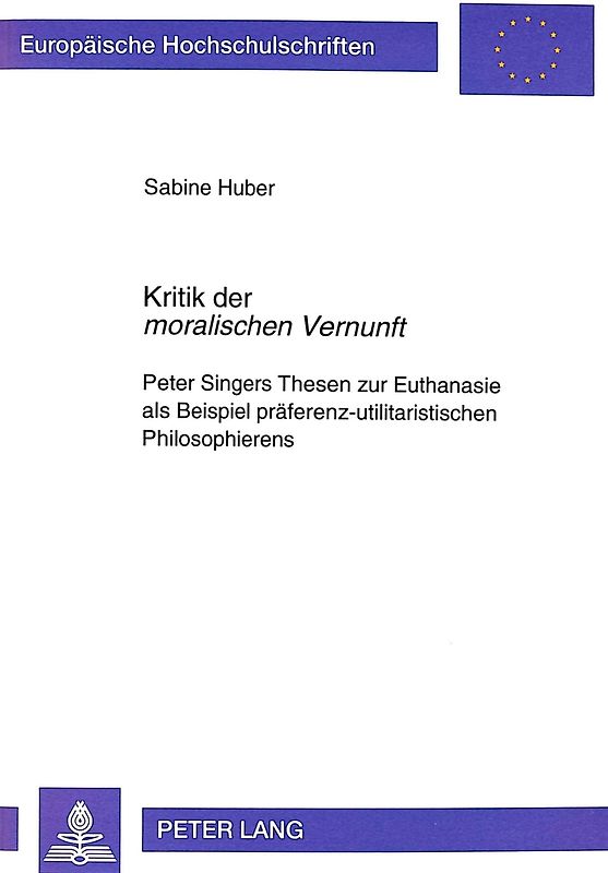 Kritik der «moralischen Vernunft»