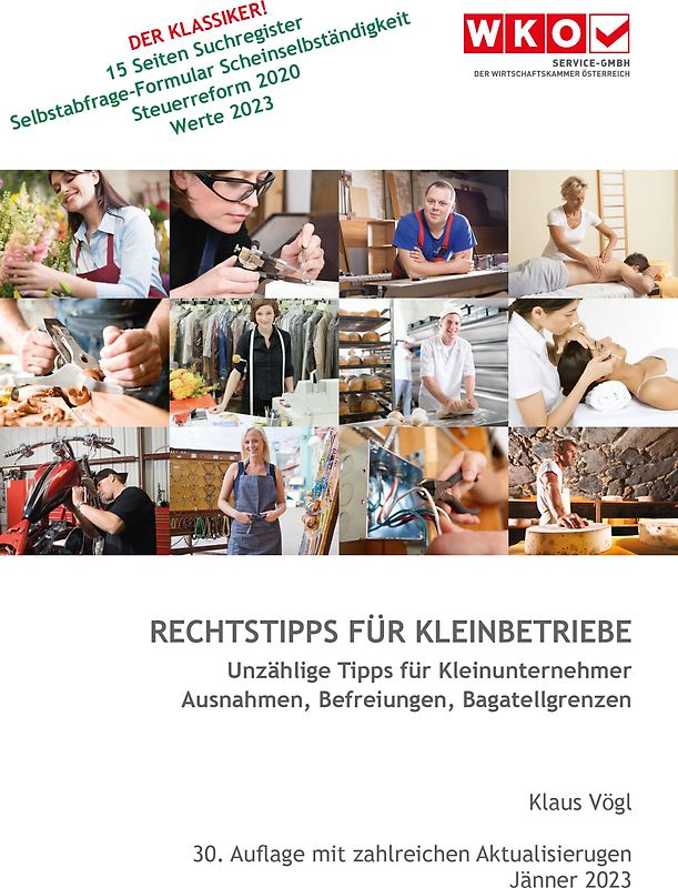 Rechtstipps für Kleinbetriebe