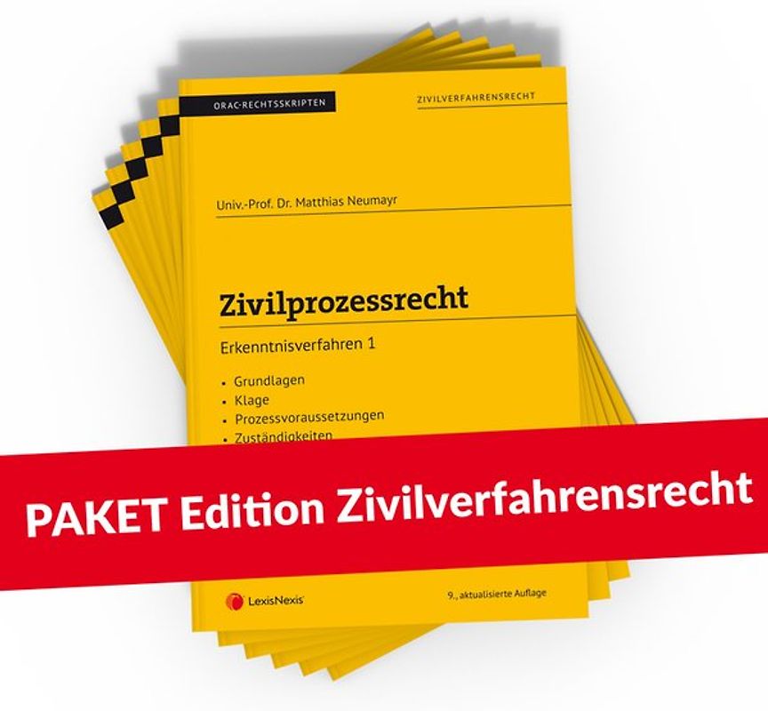 PAKET Edition Zivilverfahrensrecht (Skripten)