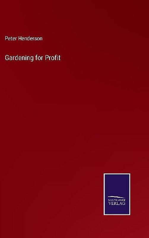 Gardening for Profit