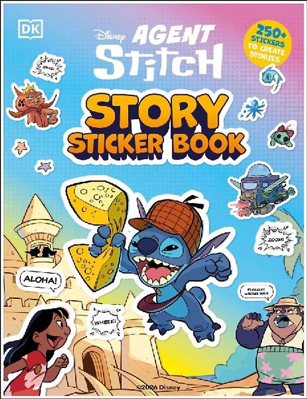 Disney Stitch Story Sticker Book