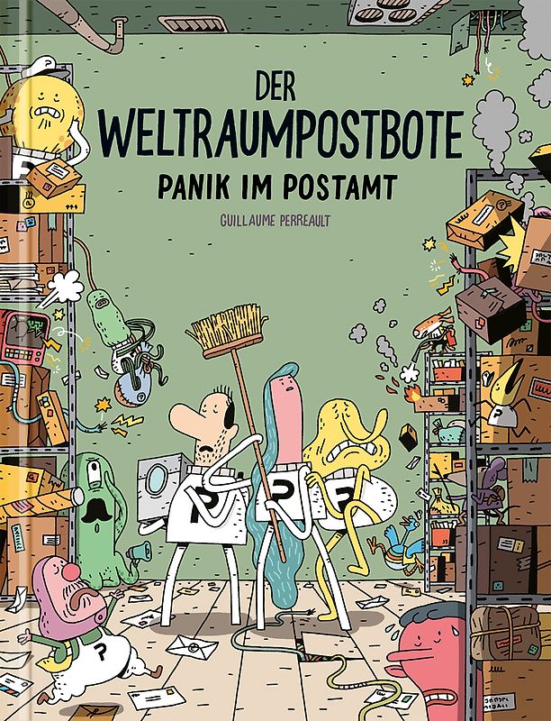 Der Weltraumpostbote - Panik im Postamt