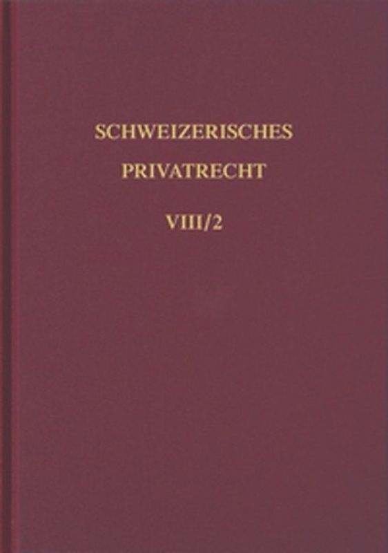 Bd. VIII/2: Handelsrecht. Zweiter Teilband