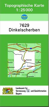 TK25 7629 Dinkelscherben