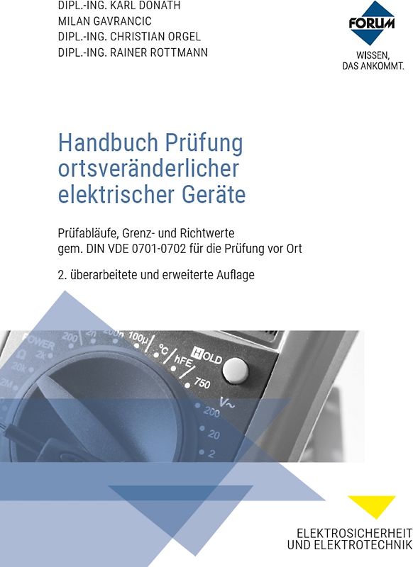 Handbuch Prüfung ortsveränderlicher elektrischer Geräte