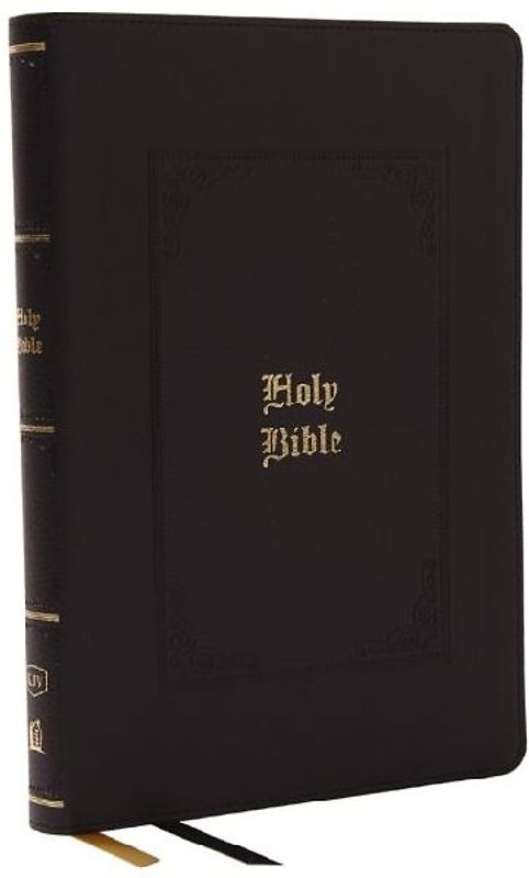 KJV Holy Bible: Giant Print Thinline Bible, Black Leathersoft, Red Letter, Comfort Print: King James Version (Vintage Series)