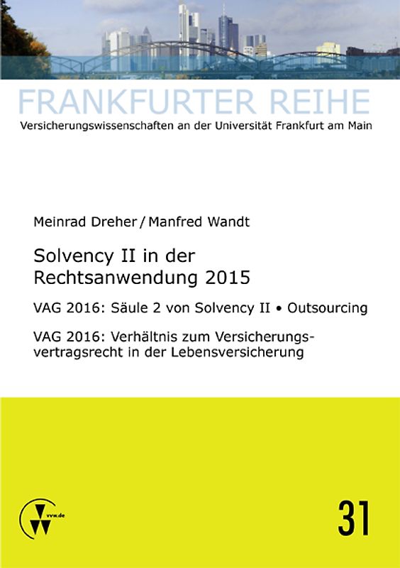 Solvency II in der Rechtsanwendung 2015