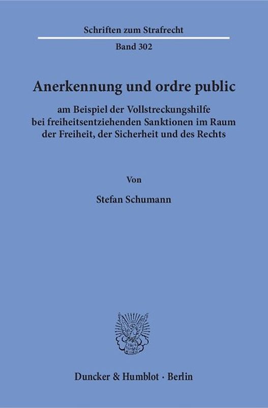 Anerkennung und ordre public