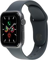 Apple Watch Series 5 40 mm Caja de aluminio gris espacial con Correa deportiva negra [Wifi]