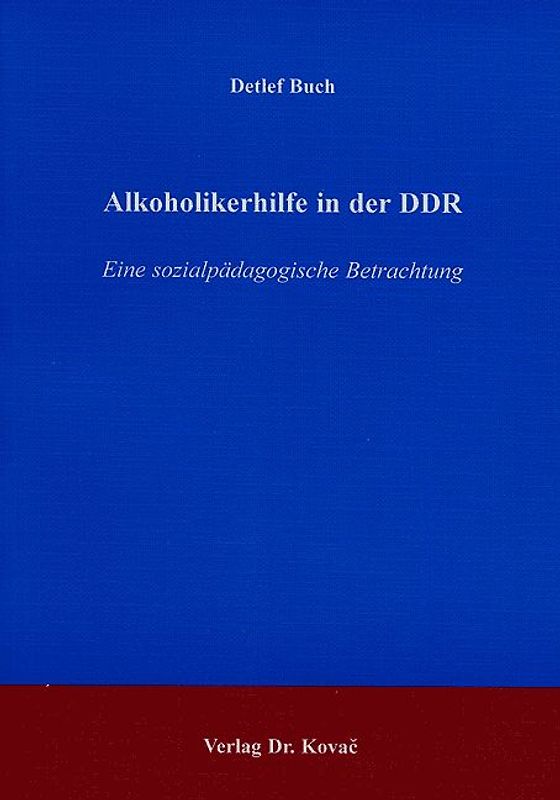 Alkoholikerhilfe in der DDR
