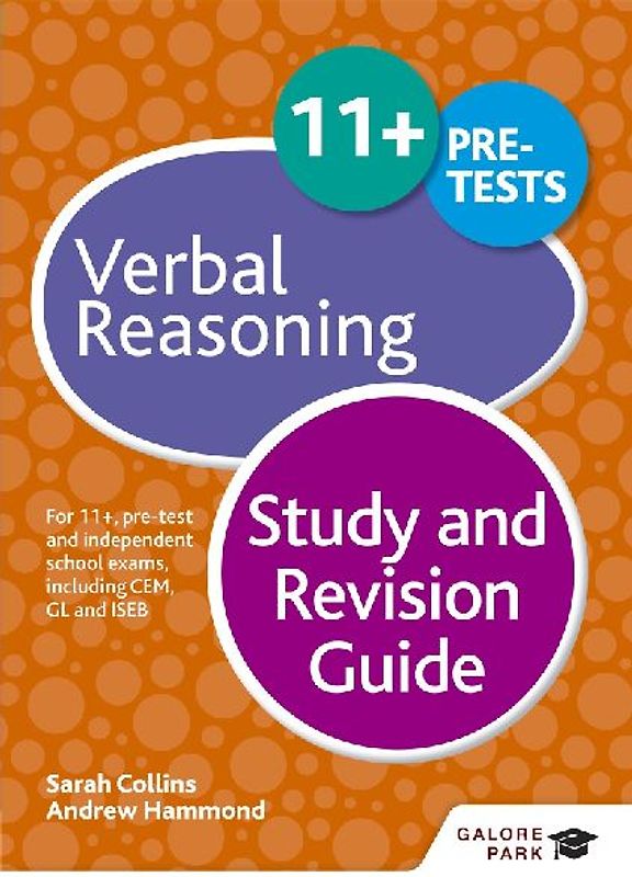 11+ Verbal Reasoning Study and Revision Guide