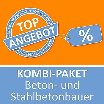 Kombi-Paket Beton- und Stahlbetonbauer Lernkarten