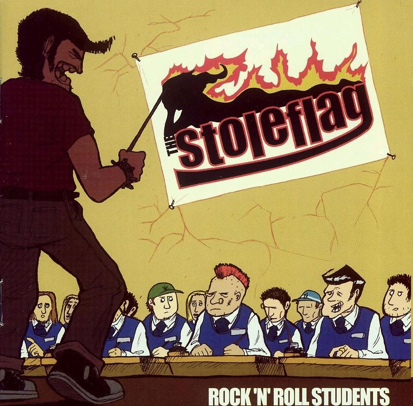 the Stoleflag - Rock'N' Roll Students