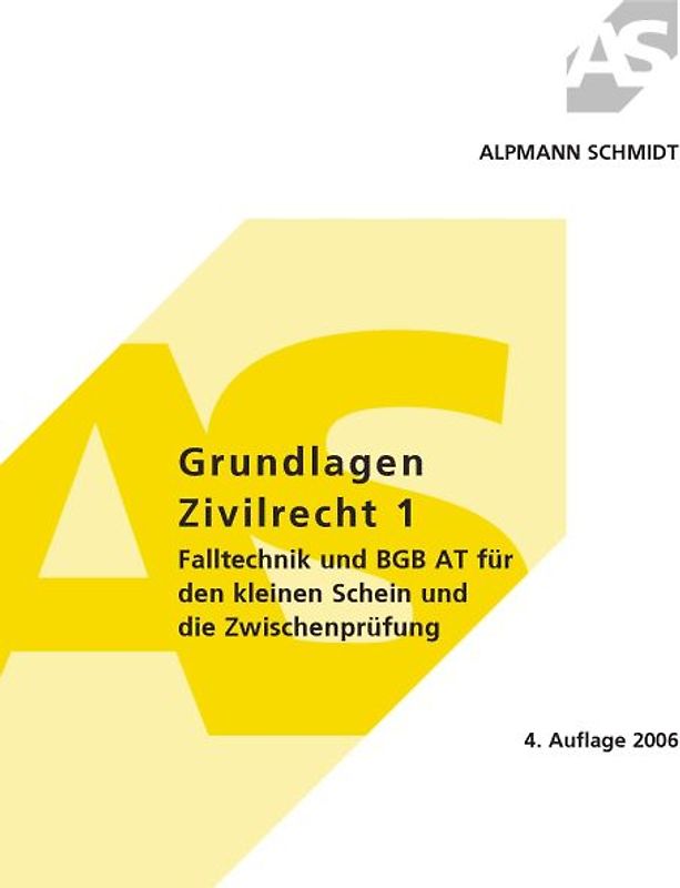 Grundlagen Zivilrecht 1