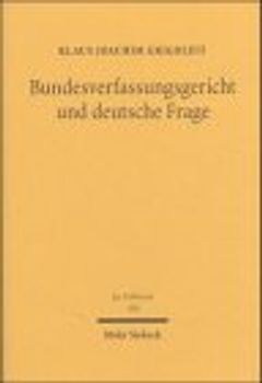 Bundesverfassungsgericht und deutsche Frage