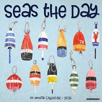 Seas the Day 12 X 12 Wall Calendar