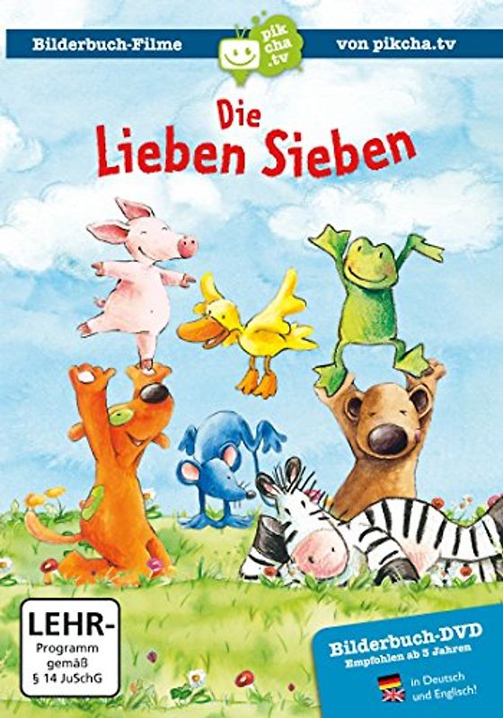 Die Lieben Sieben - Die schönsten Bilderbuchfilme: Geschichten aus der Villa Siebenklein DVD