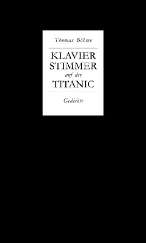 Klavierstimmer auf der Titanic