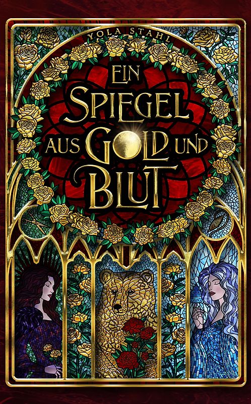 Ein Spiegel aus Gold und Blut