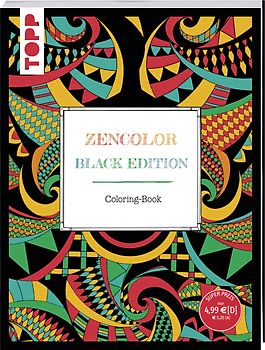 Zencolor. Black Edition. Coloring-Book
