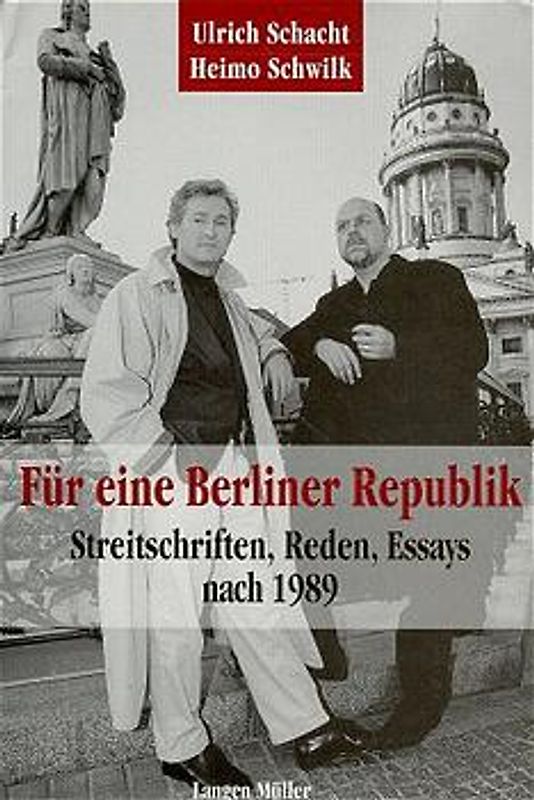 Streitschriften, Reden und Essays nach 1989