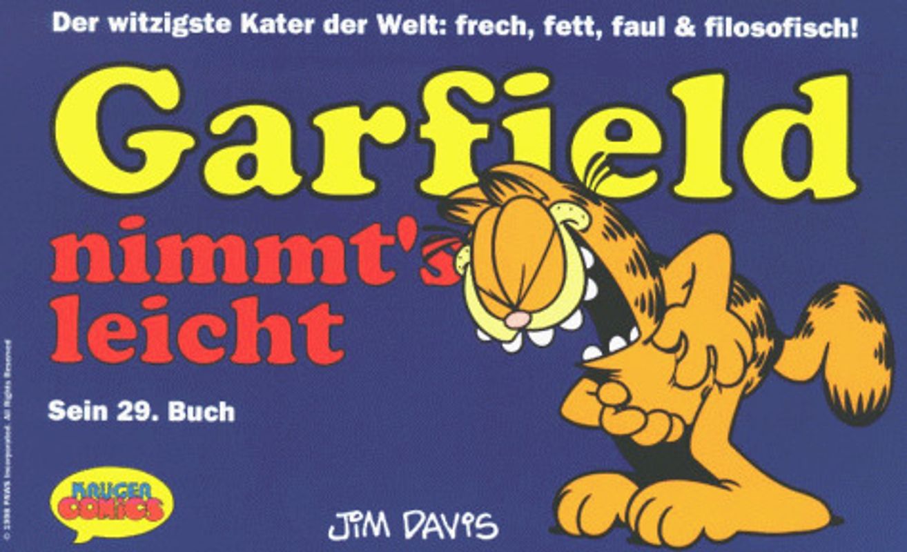 Garfield - Sein Buch / Garfield nimmt's leicht