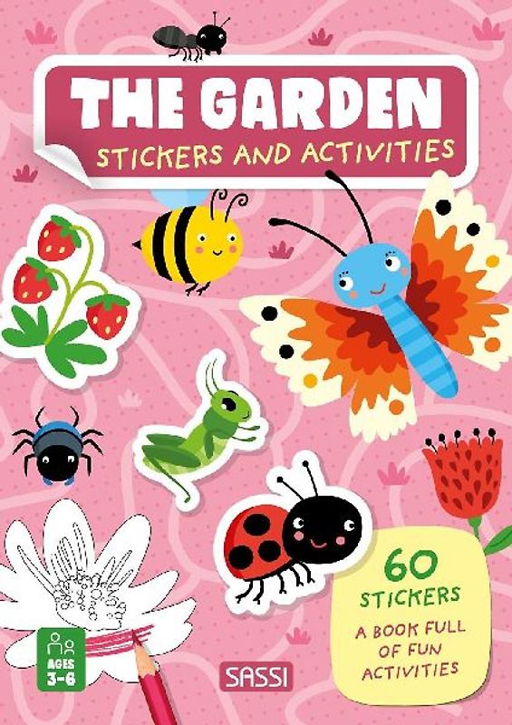 The garden. Stickers and activities