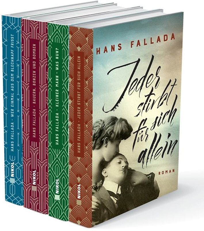 Hans Fallada (vier Romane) - Jeder stirbt für sich allein - Kleiner Mann, was nun? - Bauern, Bonzen und Bomben - Wer einmal aus dem Blechnapf frißt