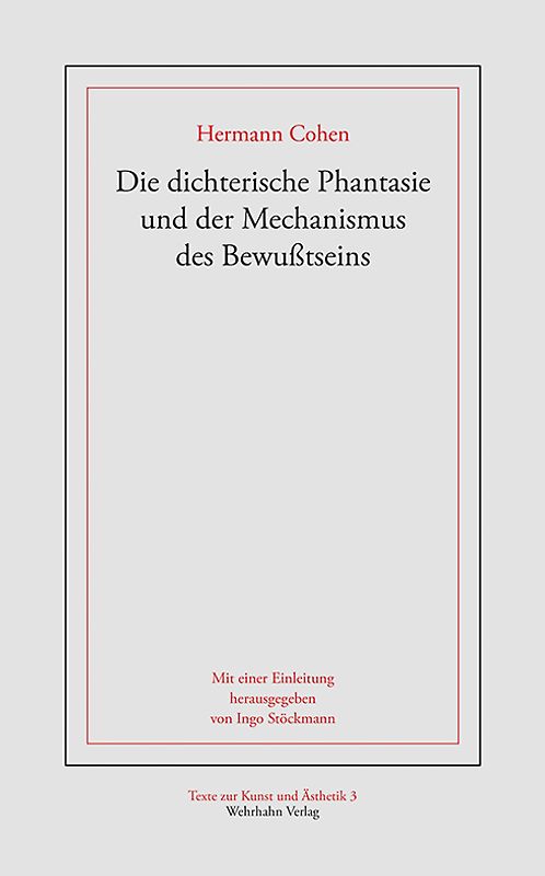Die dichterische Phantasie und der Mechanismus des Bewußtseins