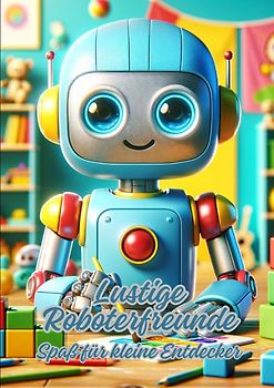 Lustige Roboterfreunde